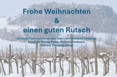 Weihnachtswünsche, © Weinland Traisental