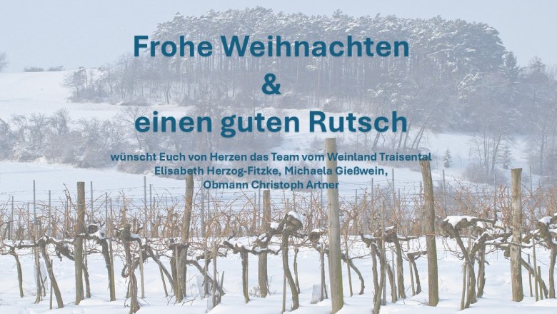 Weihnachtswünsche, © Weinland Traisental